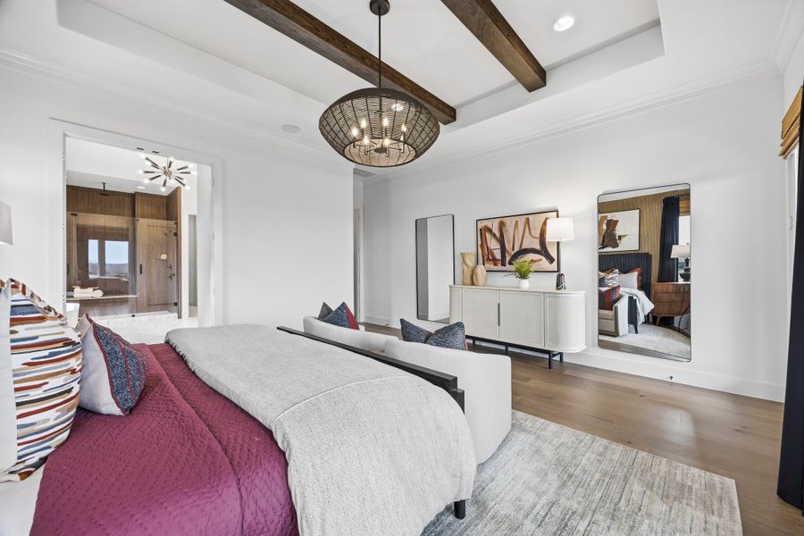 Representative furnished interior of a home built from the Lancaster by Windsor Homes in Ridge Pointe Estates, McLendon-Chisholm (Image 21).