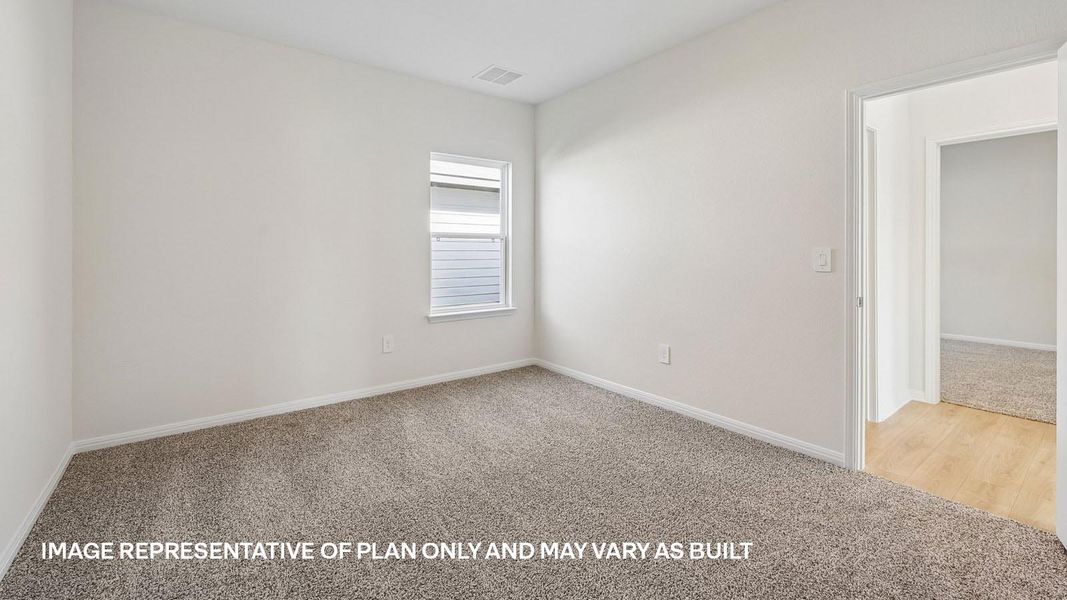 Spacious, unfurnished interior of a new home in Carillon, Manor (Image 21).