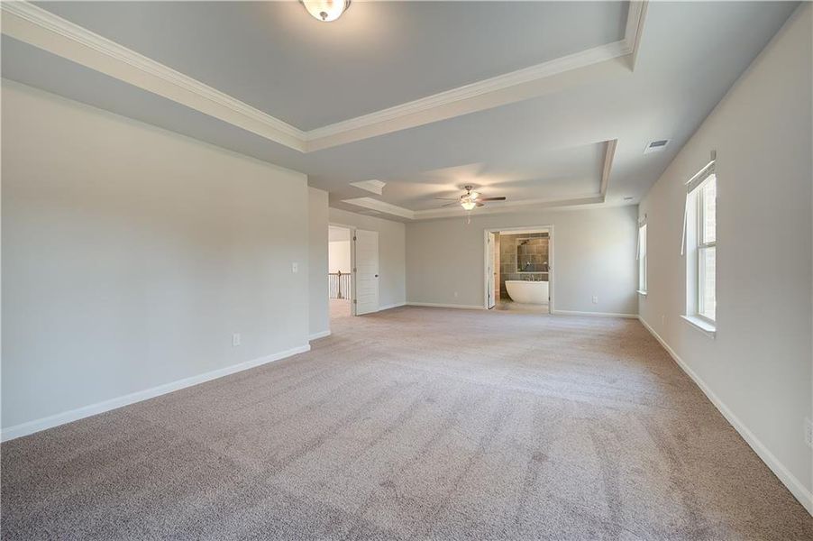 Spacious, unfurnished interior of a new home in Trinity Park, McDonough (Image 32).