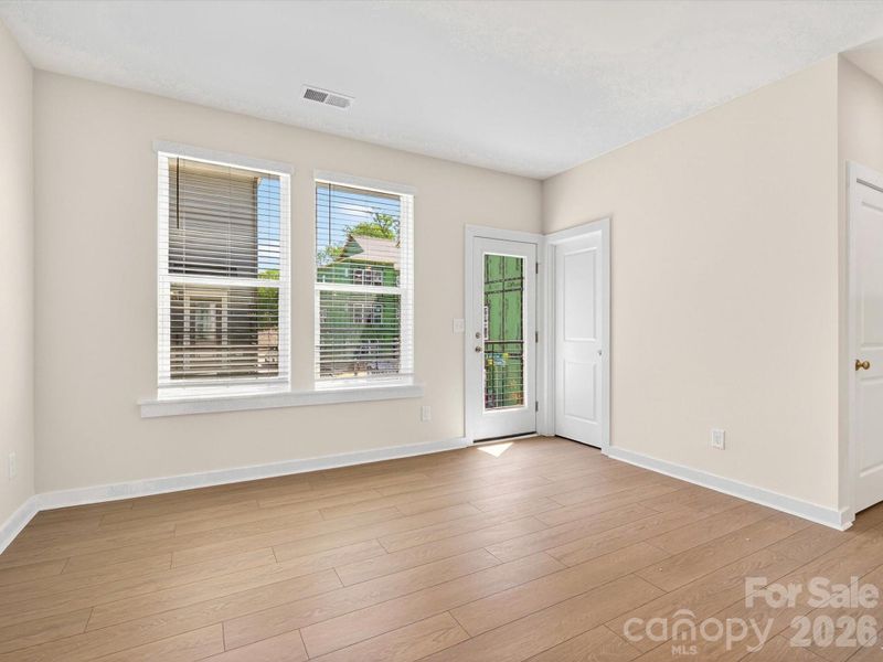 Spacious, unfurnished interior of a new home in Central Living at Craig, Charlotte (Image 18). Spacious, unfurnished interior of a new home in Central Living at Craig, Charlotte (Image 18).