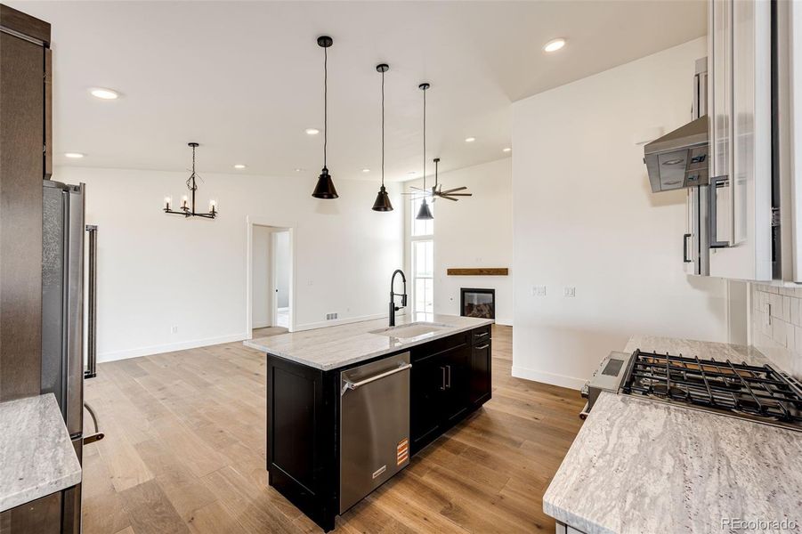 Furnished interior view inside a new home in , Byers (Image 16).