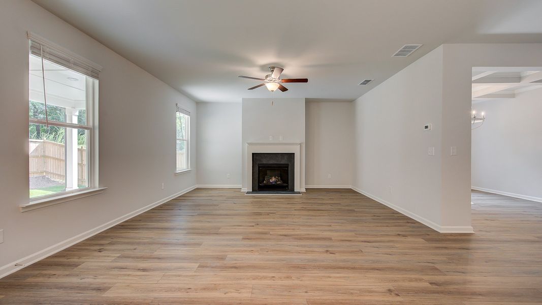 Furnished interior view inside a new home in Hamilton Lakes, Loganville (Image 11).