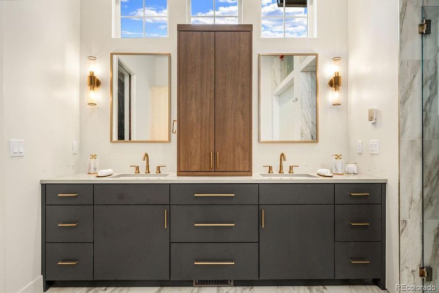 Furnished interior view inside a new home in , Parker (Image 34).