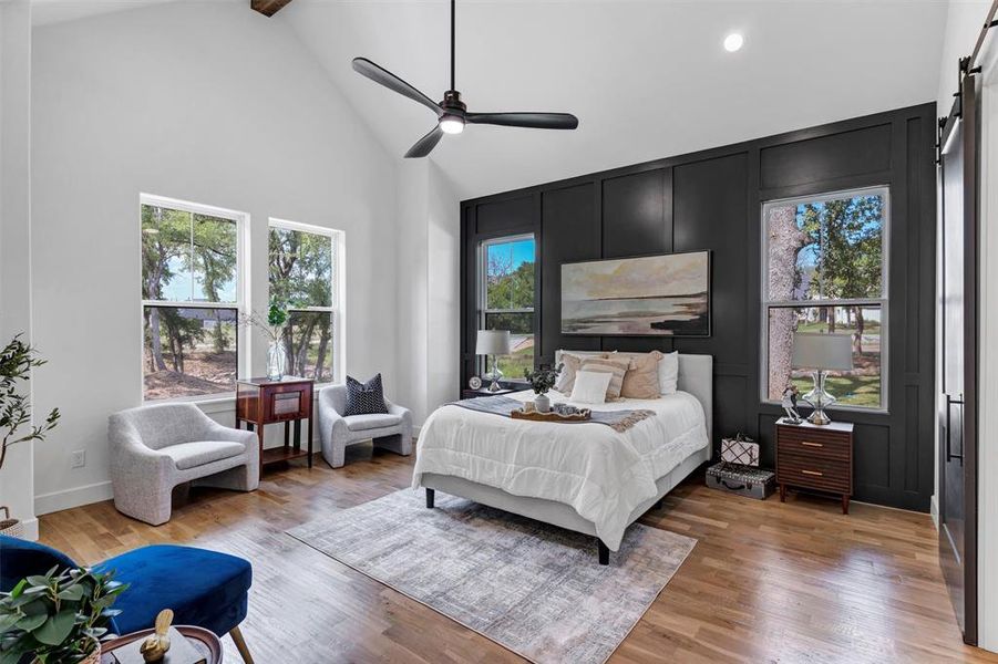 Furnished interior view inside a new home in , Granbury (Image 25).