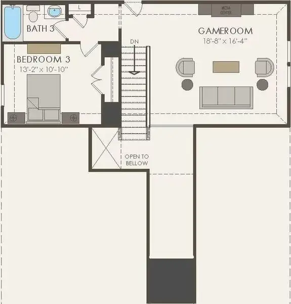 Pulte Homes, Mooreville floor plan Pulte Homes, Mooreville floor plan