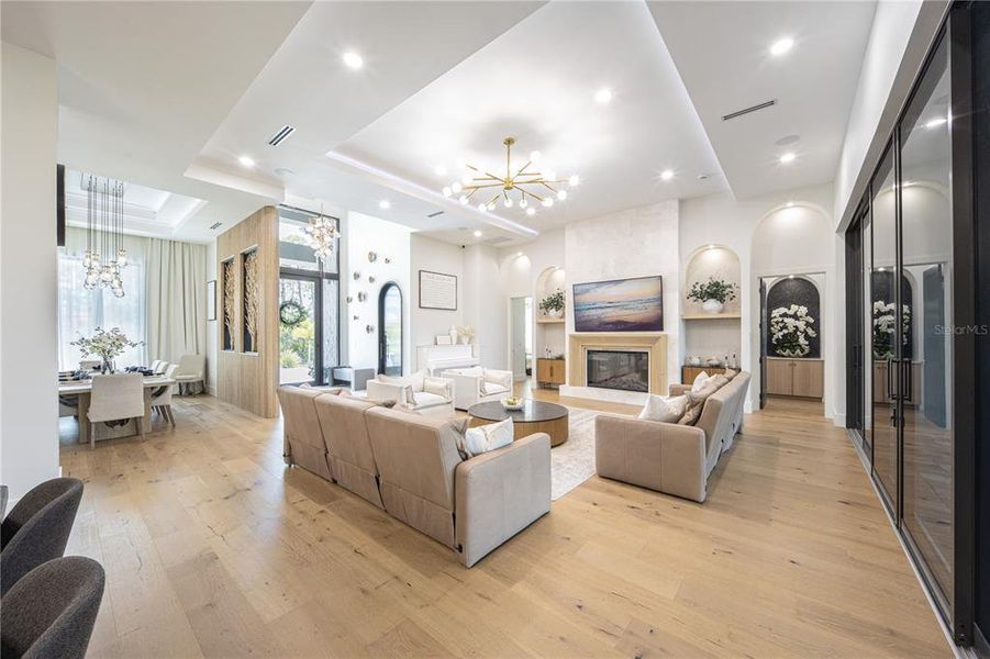 Furnished interior view inside a new home in , Venice (Image 42). Furnished interior view inside a new home in , Venice (Image 42).