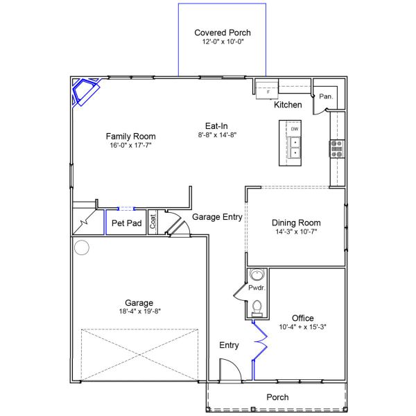 2D floor plan layout of this home in Winston Point, Gilbert, SC (Image 1). 2D floor plan layout of this home in Winston Point, Gilbert, SC (Image 1).