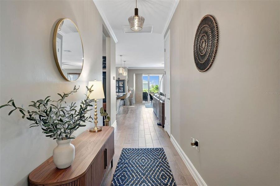 Furnished interior view inside a new home in , North Fort Myers (Image 10).