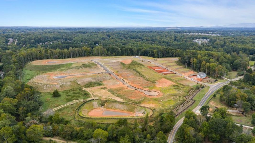 Site preparation for new homesites in Thalley Creek Estates, Cumming (Image 33).