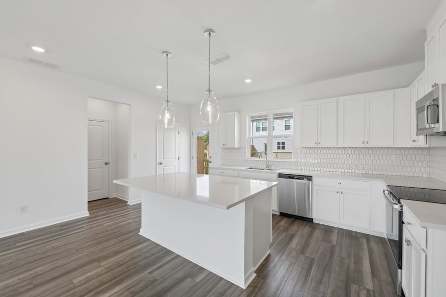 Furnished interior view inside a new home in Chandler Run, Tucker (Image 6). Furnished interior view inside a new home in Chandler Run, Tucker (Image 6).