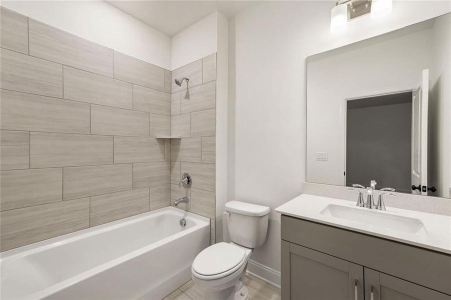 Furnished interior view inside a new home in , Sugar Hill (Image 11).