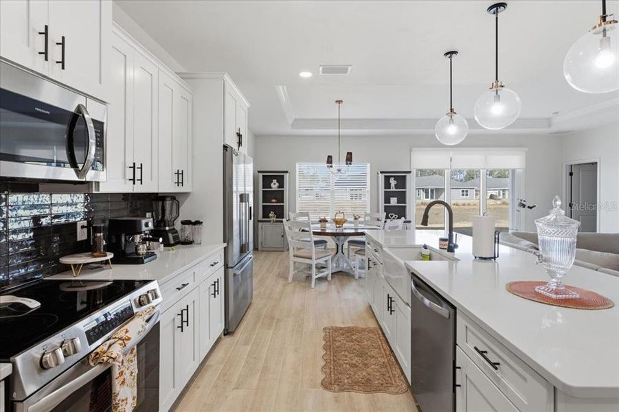 Furnished interior view inside a new home in Grand Oaks, Gainesville (Image 10).