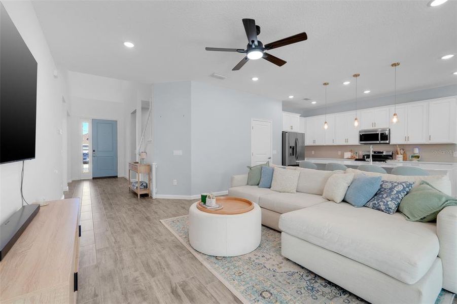 Furnished interior view inside a new home in Summerbrooke, Mount Dora (Image 14).