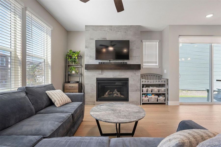Furnished interior view inside a new home in , Denver (Image 21).