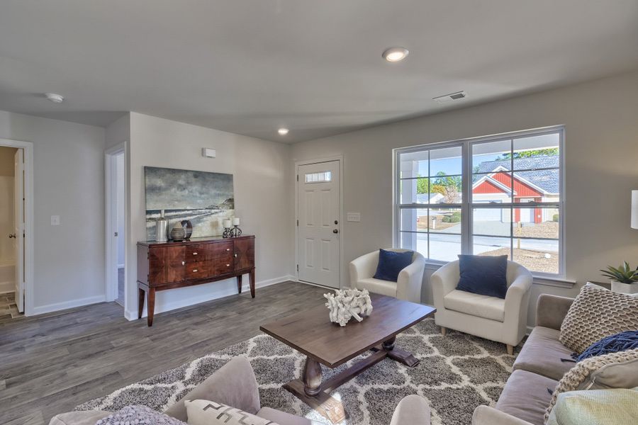 Representative furnished interior of a home built from the Dogwood A by McGuinn Homes in Reserves at Mill Creek, Columbia (Image 6).