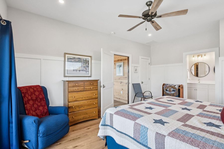 Furnished interior view inside a new home in , Folly Beach (Image 40).