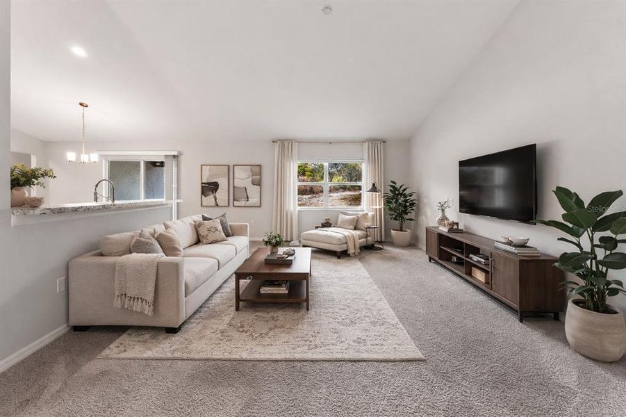 Furnished interior view inside a new home in , Spring Hill (Image 13).