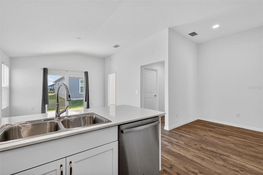 Furnished interior view inside a new home in , The Villages (Image 7).