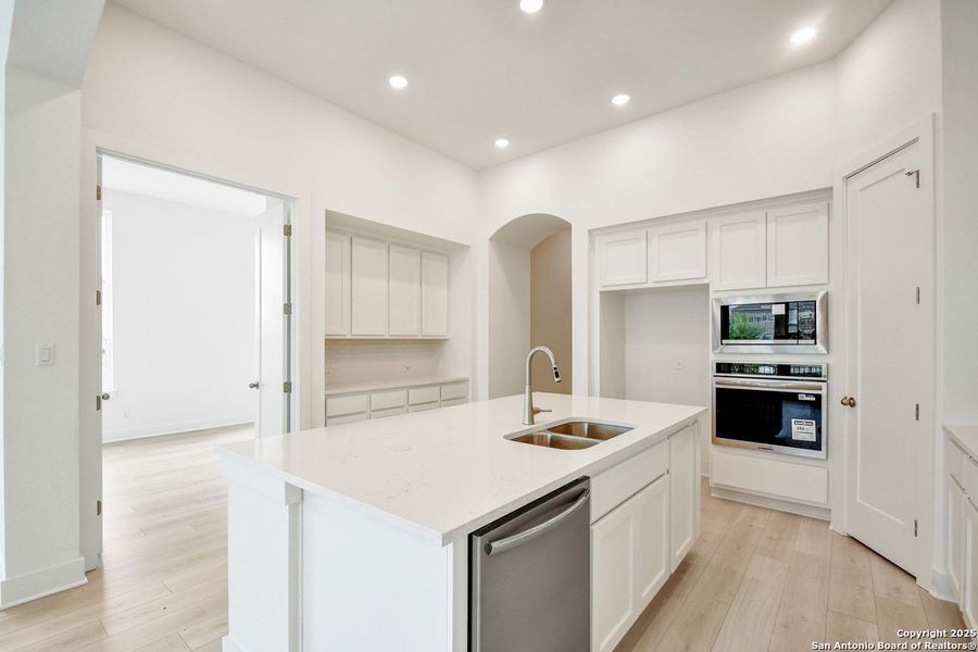 Furnished interior view inside a new home in La Cima: 50ft. lots, San Marcos (Image 4).