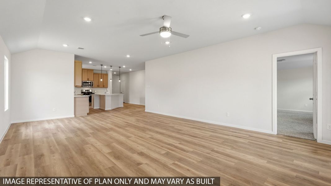 Spacious, unfurnished interior of a new home in Sunterra, Katy (Image 18).
