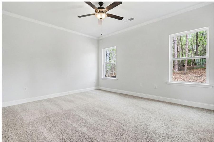 Spacious, unfurnished interior of a new home in Thunder Ridge, Dawsonville (Image 11).