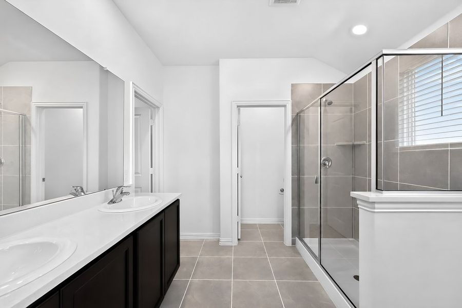 Furnished interior view inside a new home in Parks at Foster Crossing, Anna (Image 15).
