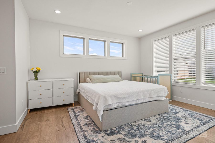 Furnished interior view inside a new home in , Candler (Image 30).