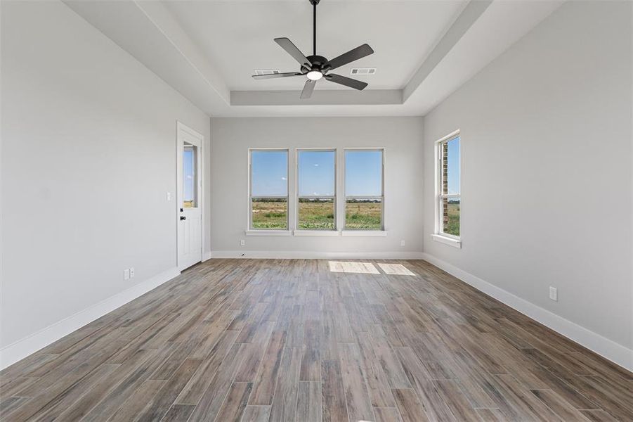 Spacious, unfurnished interior of a new home in Rocky Top, Krum (Image 33). Spacious, unfurnished interior of a new home in Rocky Top, Krum (Image 33).