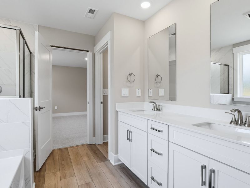 Furnished interior view inside a new home in Watkins Glen, Raleigh (Image 6).