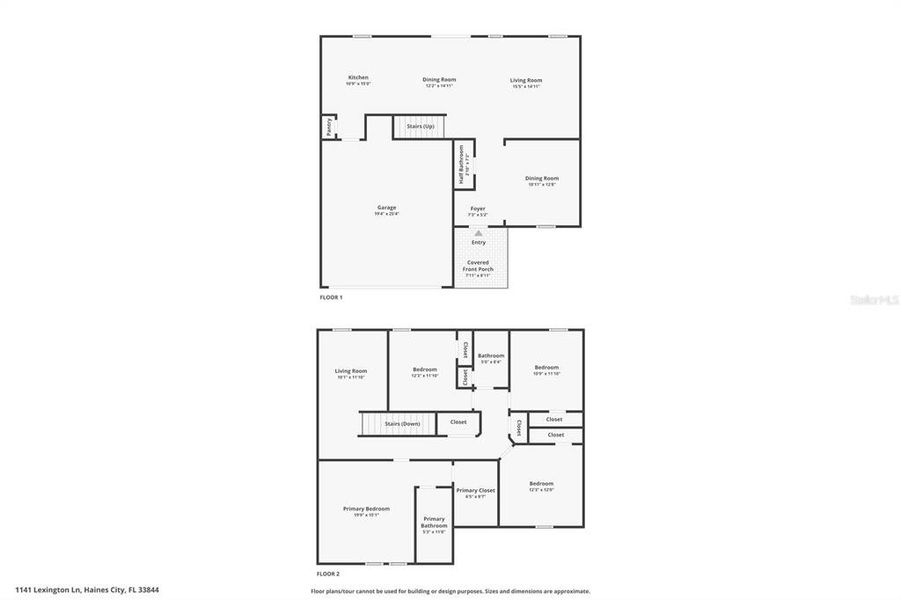 2D floor plan layout of this home in , Haines City, FL (Image 5). 2D floor plan layout of this home in , Haines City, FL (Image 5).