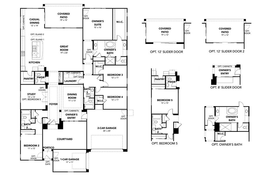 Discover luxury residential design with this single-family home's exquisite architecture and versatile floor plan.