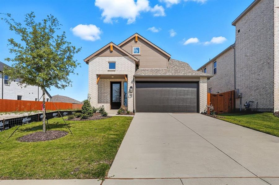 Front exterior of a new home in Heartland, Heartland, TX, highlighting curb appeal (Image 1). Front exterior of a new home in Heartland, Heartland, TX, highlighting curb appeal (Image 1).
