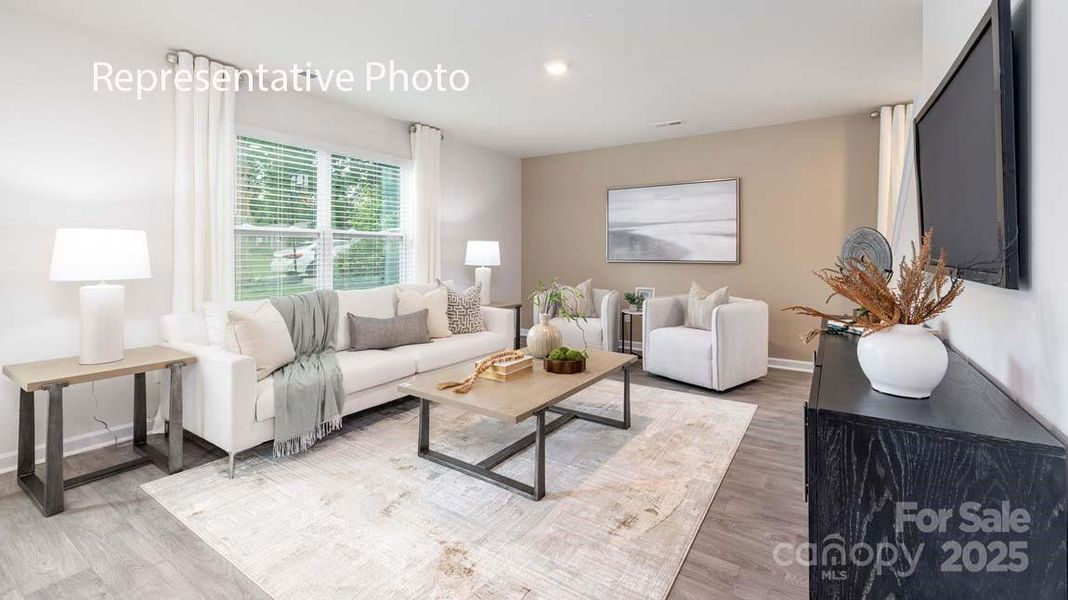 Furnished interior view inside a new home in Cramer Estates, Gastonia (Image 7).