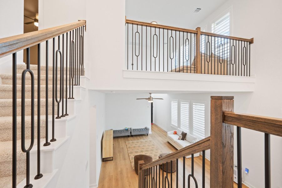 Furnished interior view inside a new home in Brookewater, Rosenberg (Image 39).