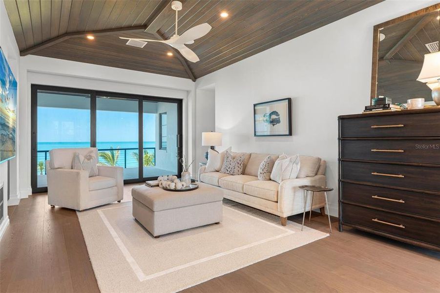 Furnished interior view inside a new home in , Sarasota (Image 45).