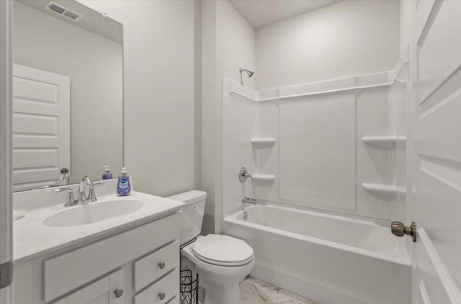 Furnished interior view inside a new home in Horizons at Summers Corner | 55+, Summerville (Image 34).