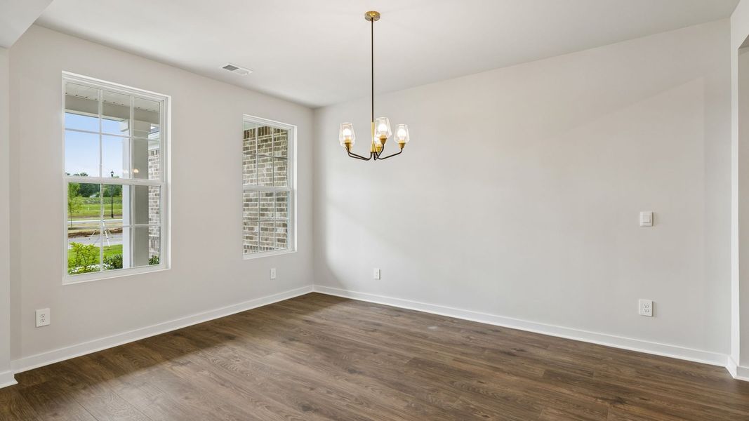Representative unfurnished interior of a home built from the Holden by D.R. Horton in Harvest Point, Spring Hill (Image 27).