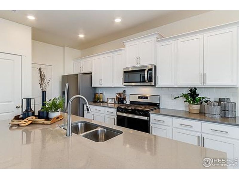 Furnished interior view inside a new home in Prairie Song, Windsor (Image 26).
