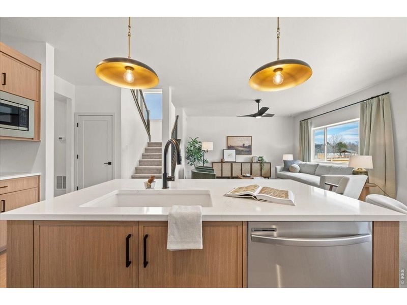 Furnished interior view inside a new home in , Windsor (Image 8).