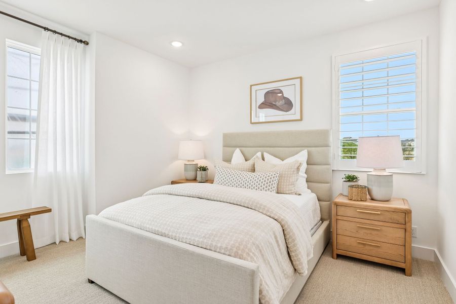Representative furnished interior of a home built from the 5051 by Risewell Homes in Freedom at Anthem, Kyle (Image 19).