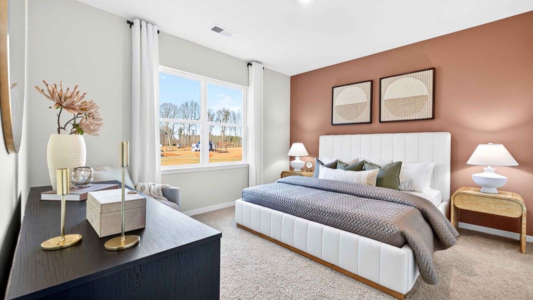 Furnished interior view inside a new home in Stanton, Richburg (Image 13).
