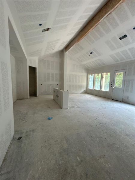 In-progress construction of a new home in Grayson Ridge, Van Alstyne, TX (Image 5).