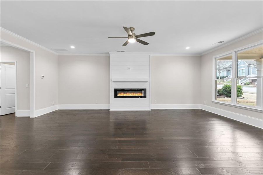 Spacious, unfurnished interior of a new home in , Covington (Image 17).