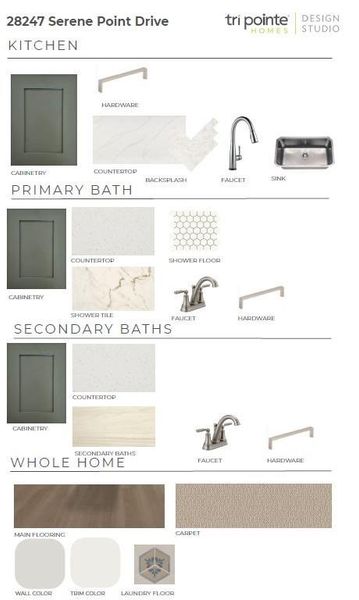 Sample of building materials used in homes in Woodson’s Reserve, Spring (Image 5).