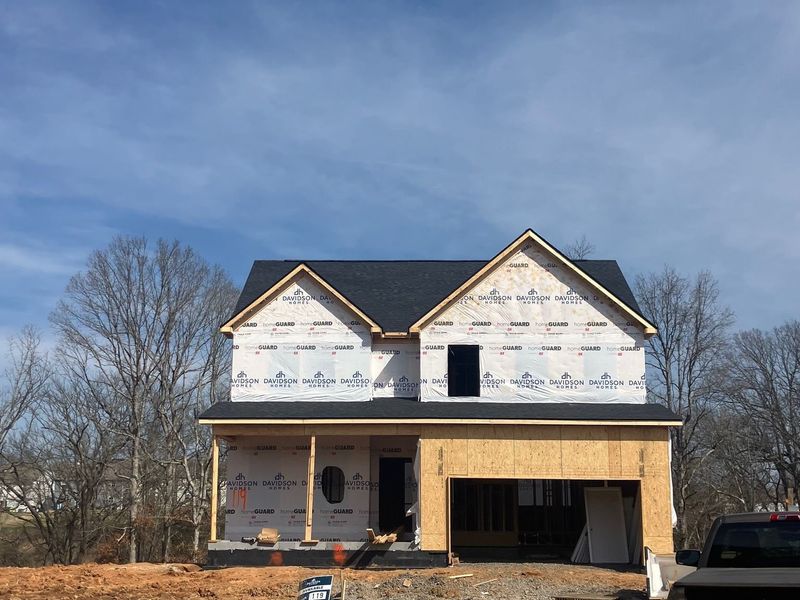 In-progress construction of a new home in Calista Farms, White House, TN (Image 27).