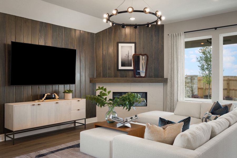 Furnished interior view inside a new home in Park Central, Georgetown (Image 25). Furnished interior view inside a new home in Park Central, Georgetown (Image 25).