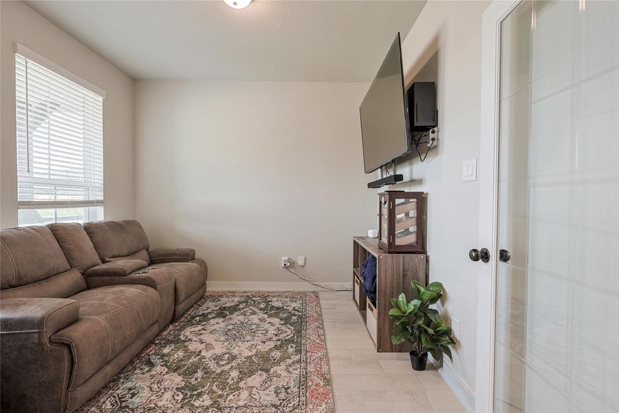 Furnished interior view inside a new home in Telge Ranch, Cypress (Image 26).