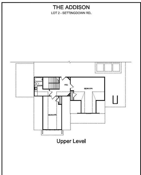 2D floor plan layout of this home in , Cumming, GA (Image 4).