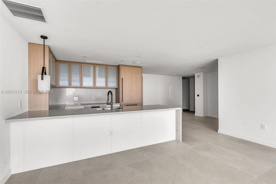 Furnished interior view inside a new home in , Miami (Image 14).