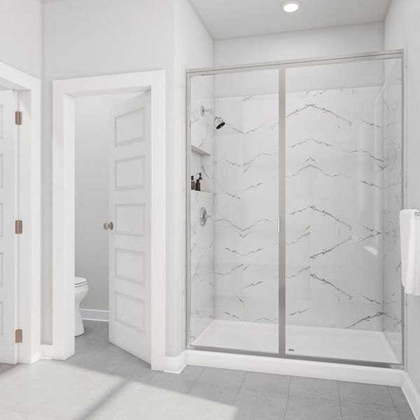 Furnished interior view inside a new home in Union Collection at Park Central, Georgetown (Image 11).